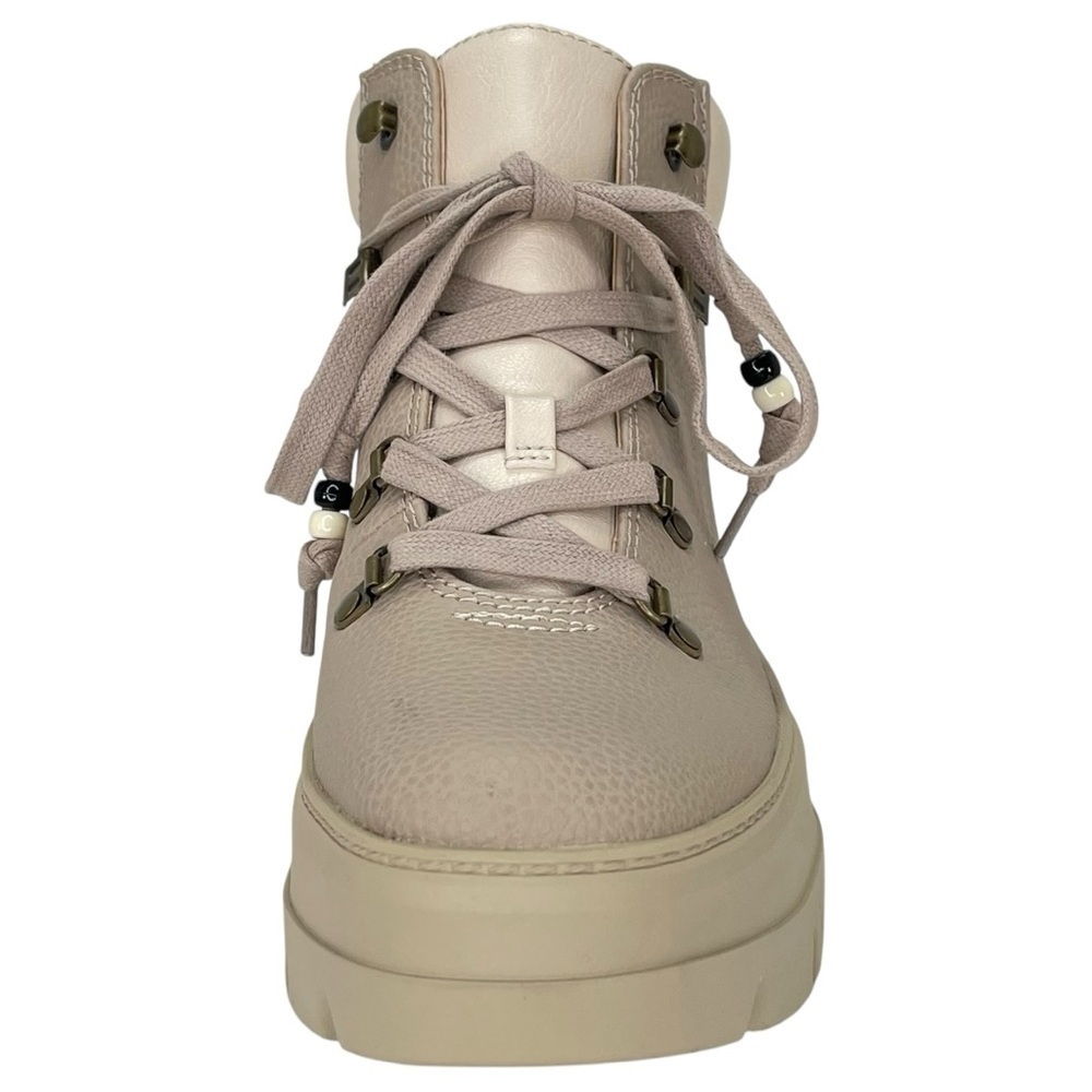 Zodiac Billie Tan Pebbled Faux Leather Lug Sole Womens Sneakers Size 9.5M - Picture 5 of 13